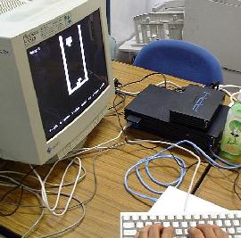 テトリスonNetBSD/playstation2